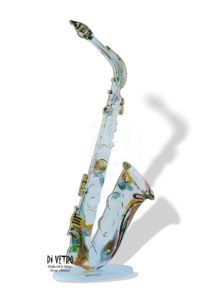 Glasfusing - Saxophone-
Afm. 50 cm Hoog
(Verkocht)